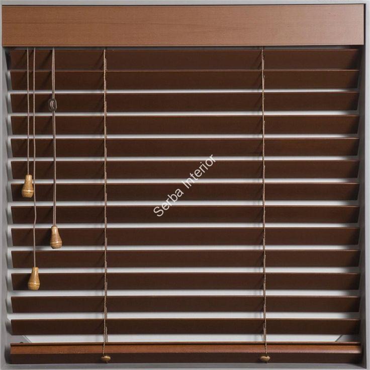Blind Works Wooden Venetian 46mm Size #07