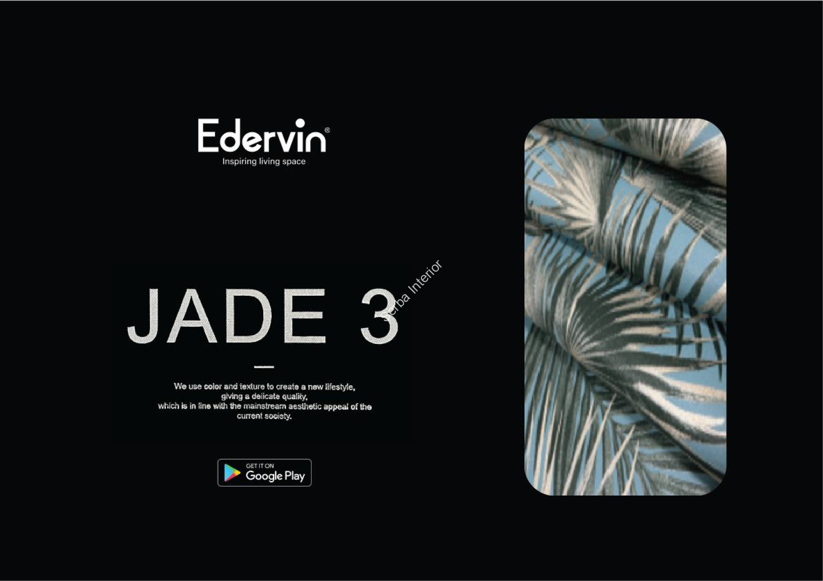 Edervin (Harga 250,000 per Roll) 0.50 Mtr x 10 Mtr = 5 m2 roll)-1